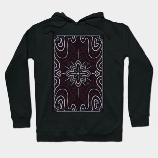 Tarot Card Backing Seaside Hoodie